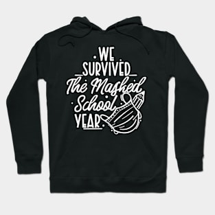 Summer Teacher Gifts, We Survived The Masked School Year, Teacher Summer Outfits, End of the Year Teacher Gifts Hoodie